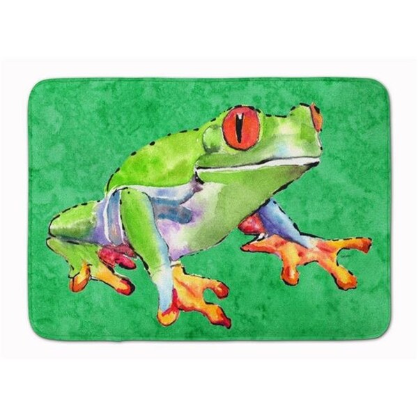 Carolines Treasures Carolines Treasures 8688RUG Frog Machine Washable Memory Foam Mat 8688RUG - main